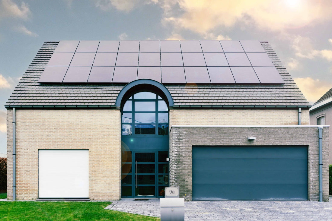 "Grüner Energieschub: Solarmodule und duales Ladegerät für erneuerbare Energie" - Blulinc